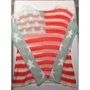 Wildfox American Flag Sweater